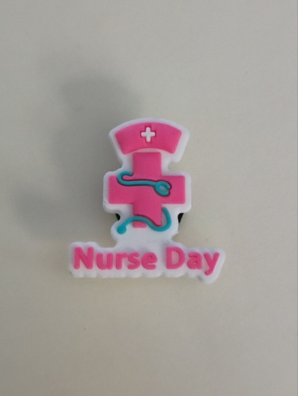 10 for $10 Jibbitz Croc Charms - Medical Pink Nurse Day Charm Stethoscope & Cap